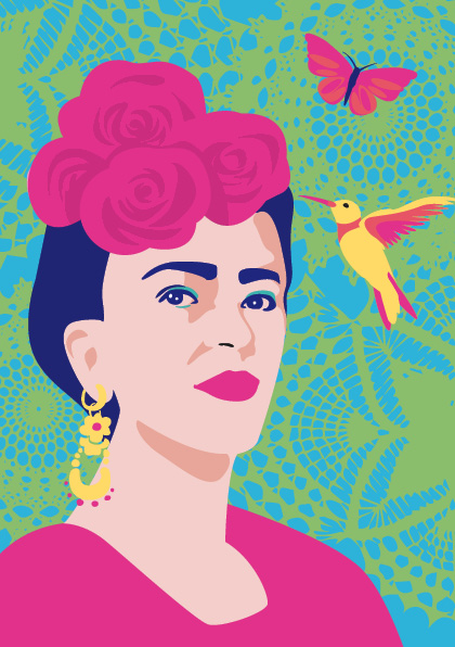 ArtPrint A5 - luminous - Mexican Artist