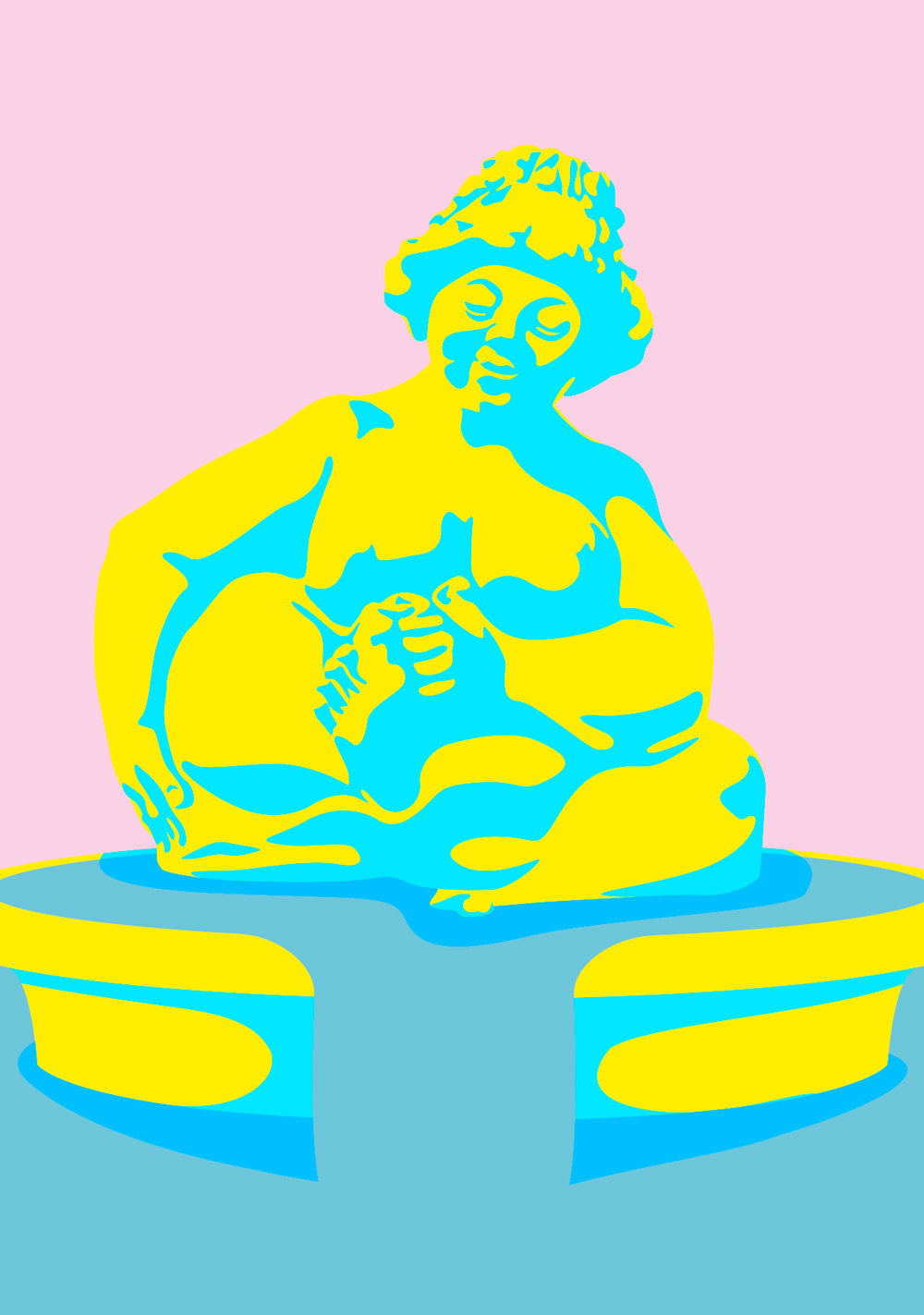 Postkarte - Bon Voyage - Wilhelmine Postkarte - Bon Voyage - Wilhelmine