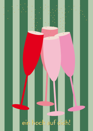 Postkarte - Toni Starck - Ein Hoch auf dich