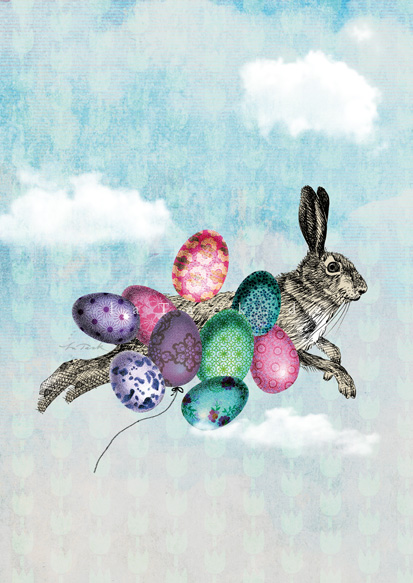 Postkarte - La Tack - hasenblubb Postkarte - La Tack - hasenblubb