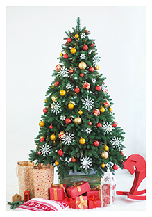 Postkarte - La Card - Tree with rocking horse Postkarte - La Card - Tree with rocking horse