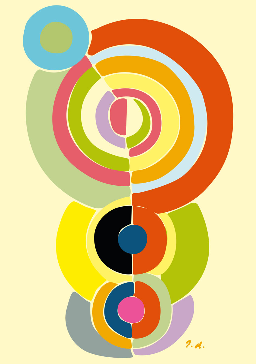 Postkarte - Museum Art - Delaunay Postkarte - Museum Art - Delaunay