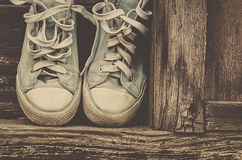 Postkarte - brocante - Chucks