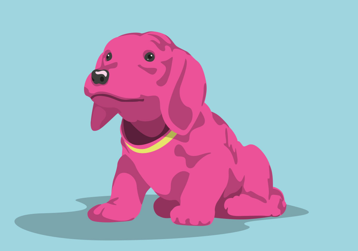 Postkarte - Happiness - Wackeldackel Postkarte - Happiness - Wackeldackel