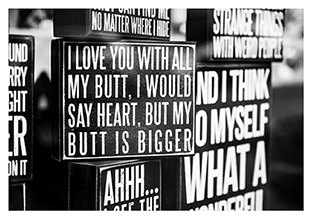 Postkarte - La Card - Butt