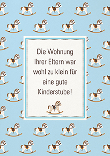 Postkarte - La Card - Kinderstube