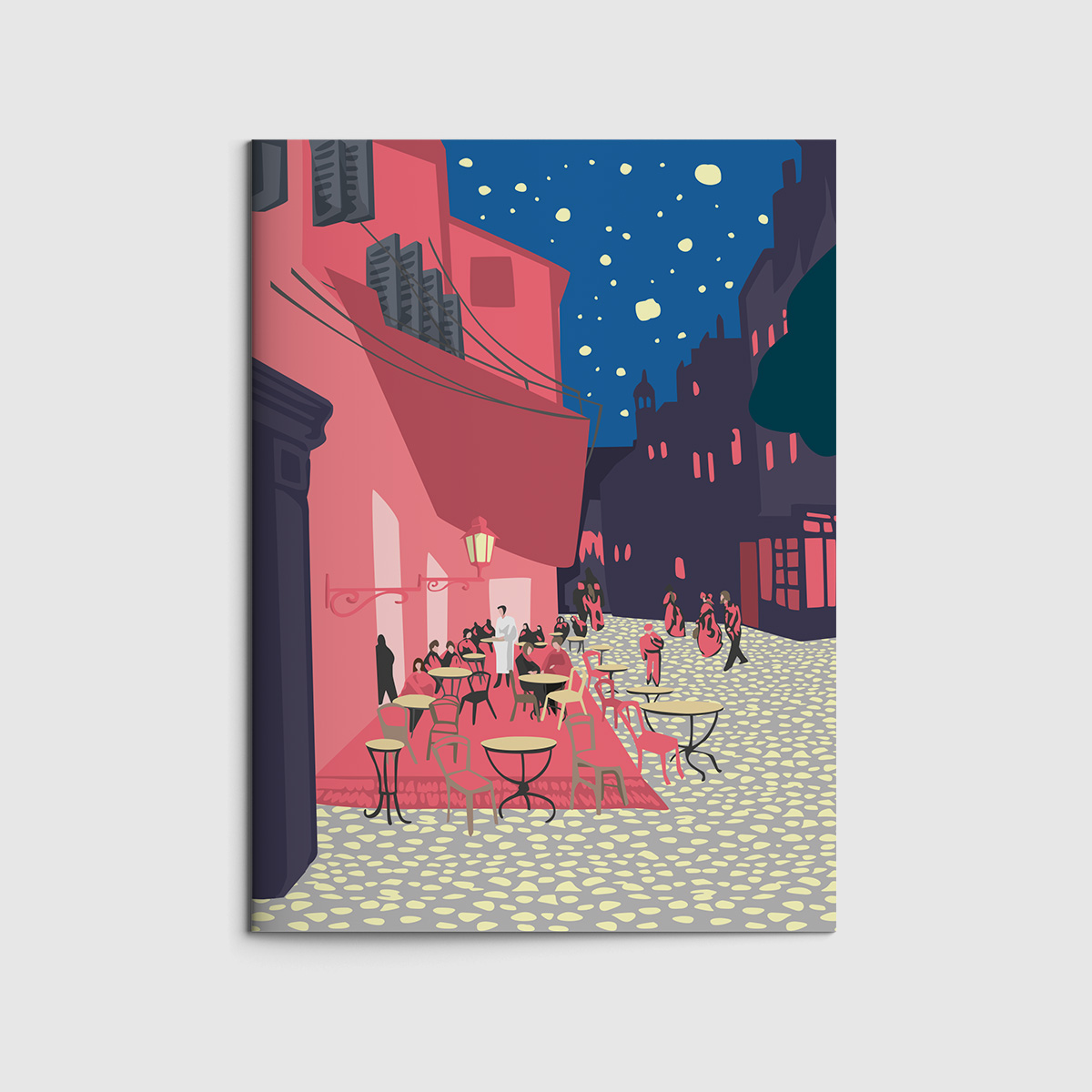 Heft A6 - Museum Art - Nachtcafé - van Gogh Heft A6 - Museum Art - Nachtcafé - van Gogh