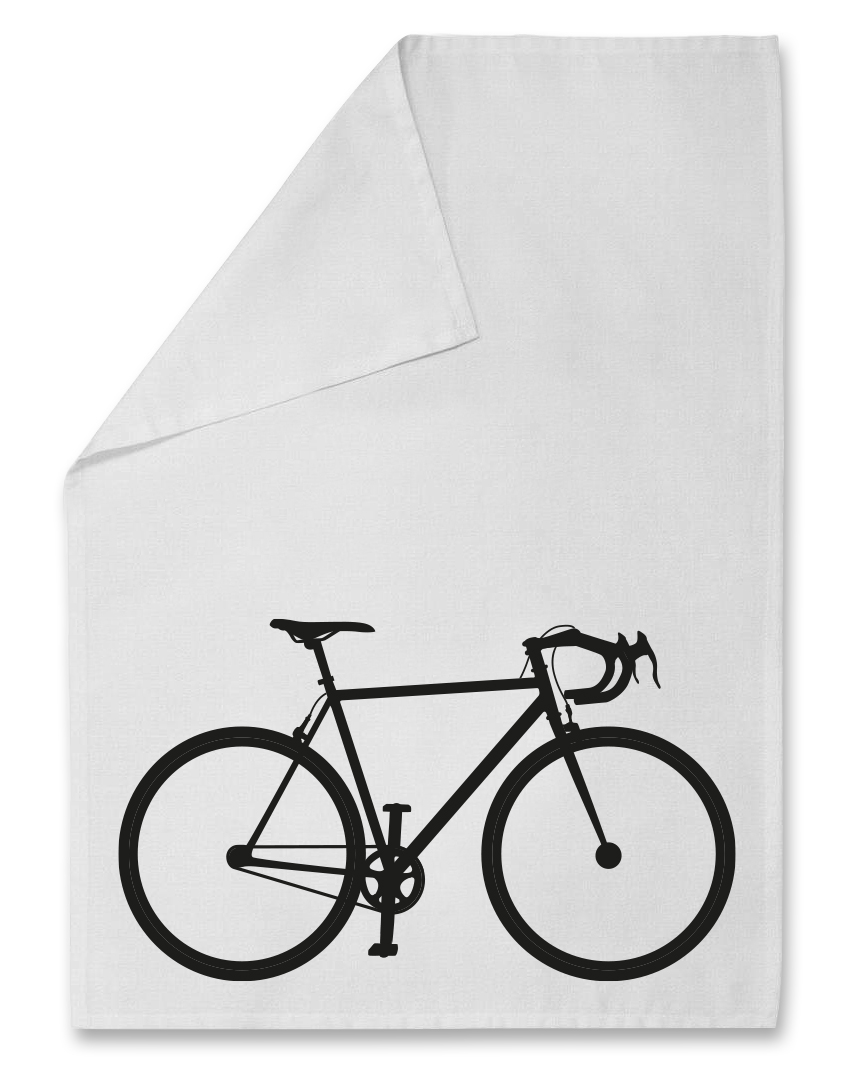 Geschirrtuch - Racing Bike