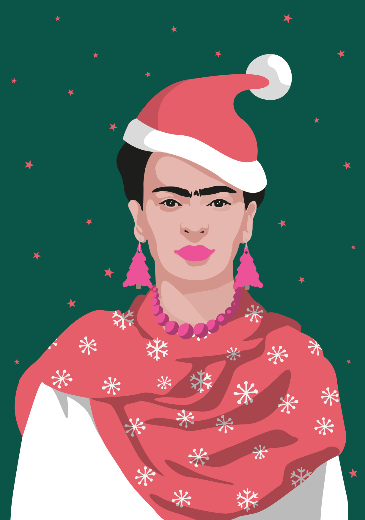 Postkarte - Frida Kahlo