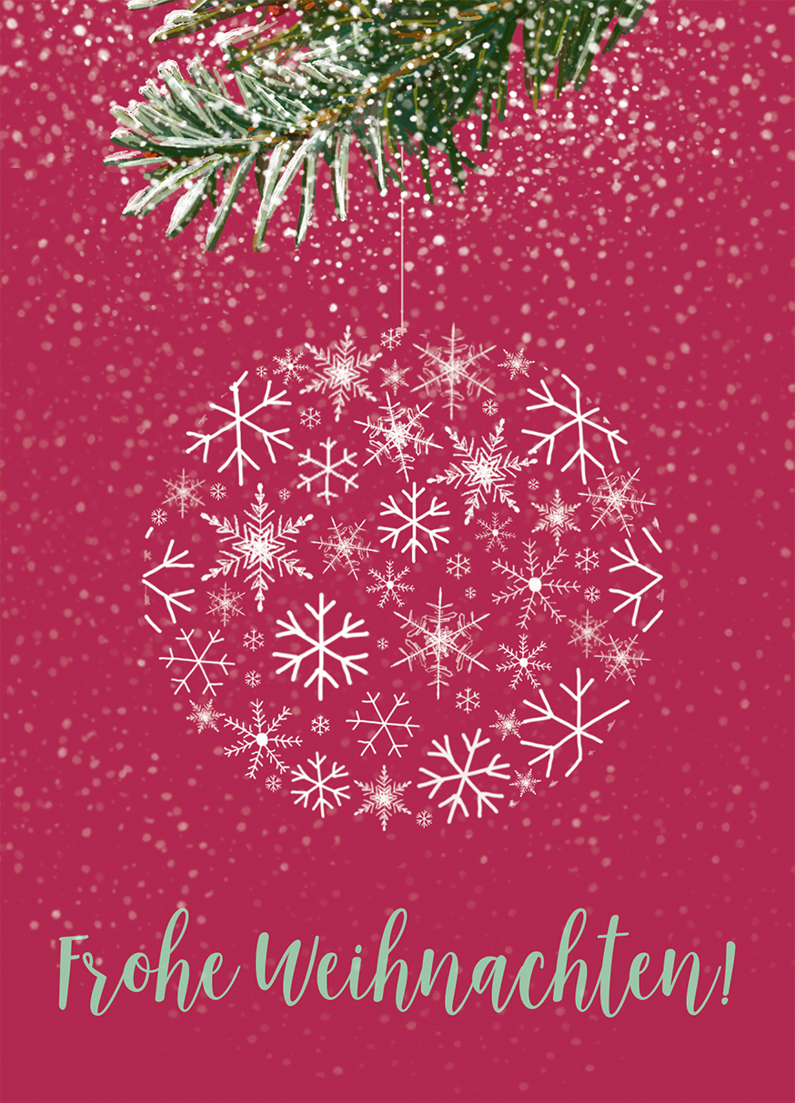 Postkarte - m-illu - Kristallkugel