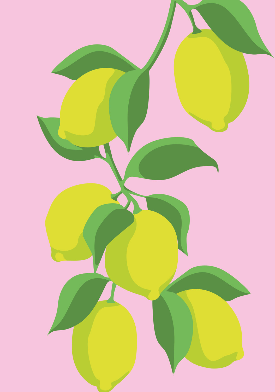 Postkarte - luminous - Lemons
