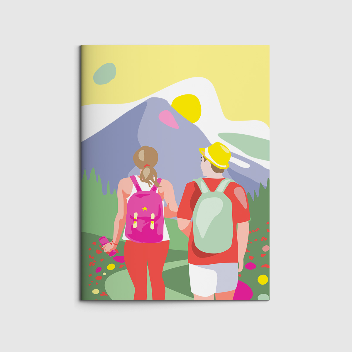 Notizheft A5 - neonstyle - Hiking Notizheft A5 - neonstyle - Hiking
