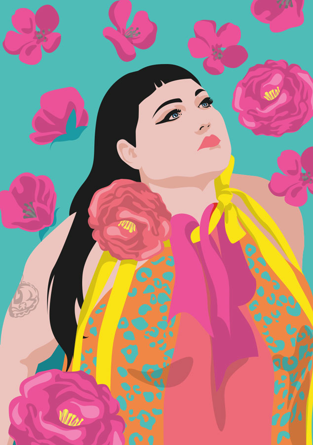 ArtPrint A5 - luminous - British Pop Star ArtPrint A5 - luminous - British Pop Star