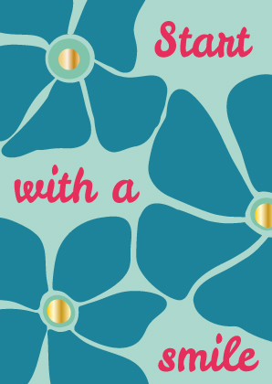 Postkarte - Toni Starck - Start