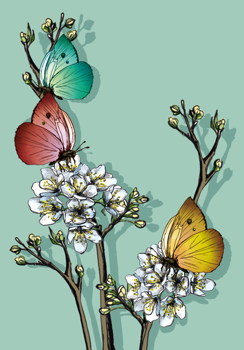 Klappkarte B6 - illi - Lepit Klappkarte B6 - illi - Lepit