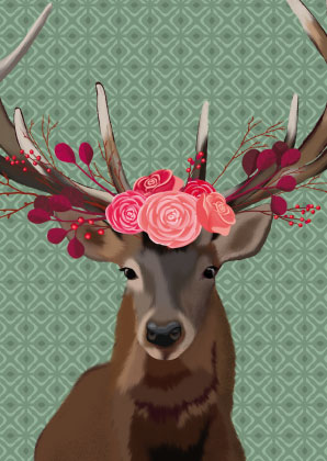 Postkarte - Toni Starck - Deer Postkarte - Toni Starck - Deer