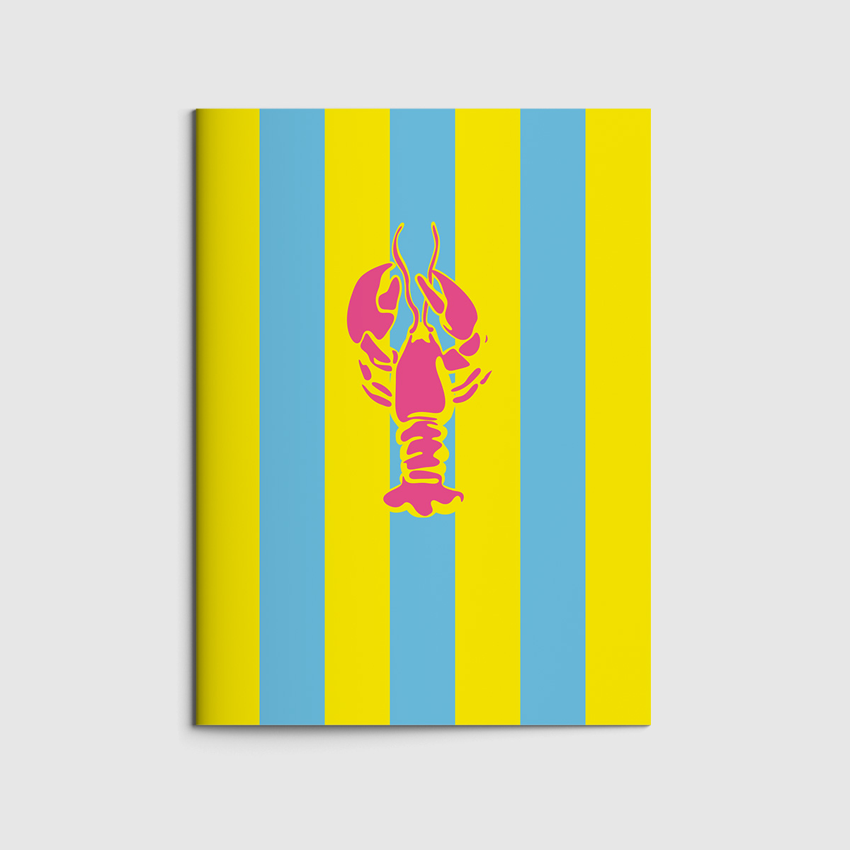 Notizheft A6 - Happy Wrong - Lobster