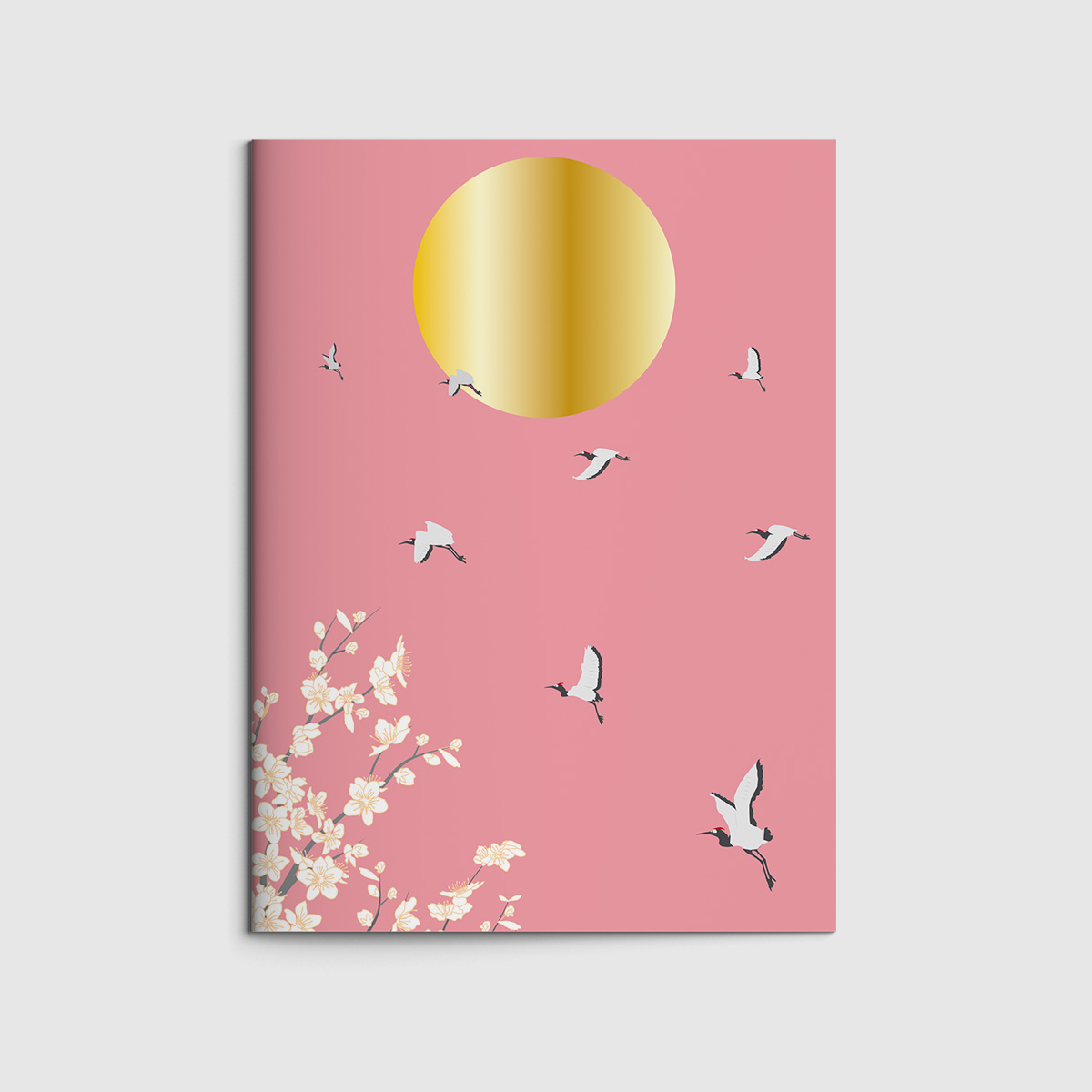 Notizheft A6 - toni starck - Cranes Notizheft A6 - toni starck - Cranes