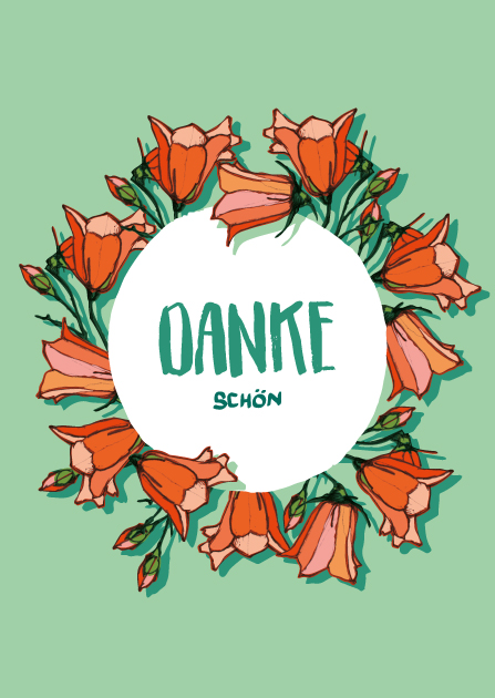 Postkarte - illi - Kito Danke schön