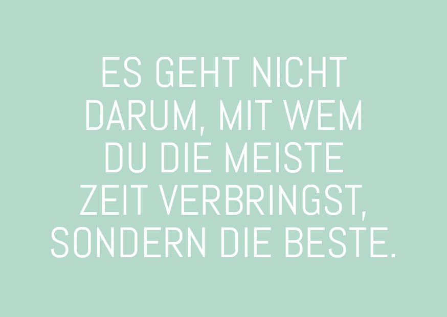 Postkarte - Wortsinn - Es geht nicht darum