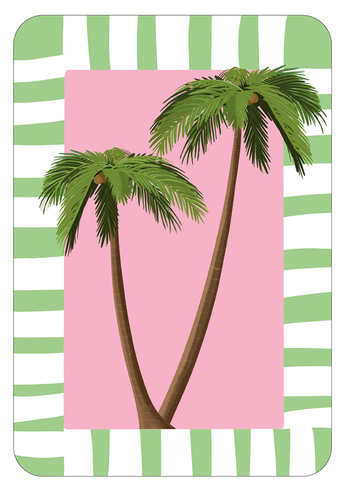 Postkarte - Toni Starck - Lollipop - Palm