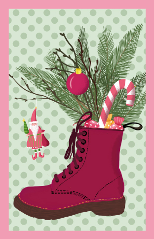 Minicard - Toni Starck - Nikolausschuh