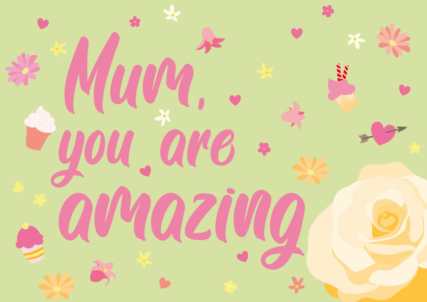 Postkarte - crissXcross - Mum you are amazing