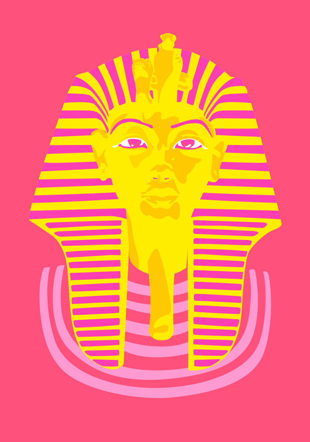 Postkarte - Museum Art - Tutenchamun Postkarte - Museum Art - Tutenchamun