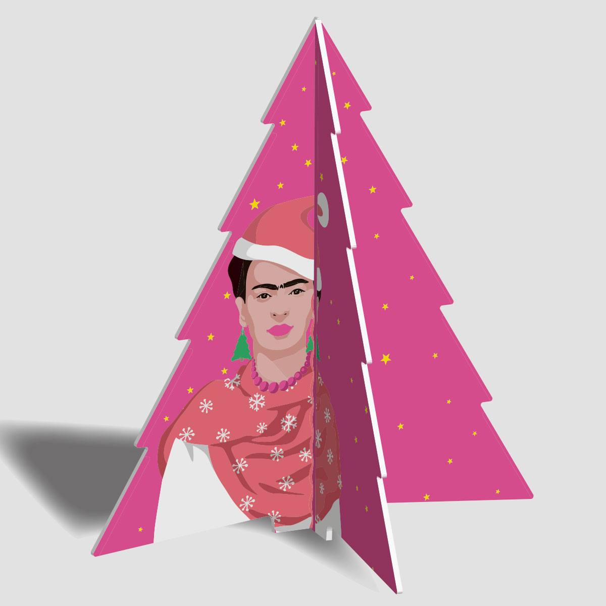 POP UP KIT Frida Kahlo X-Mas Tree
