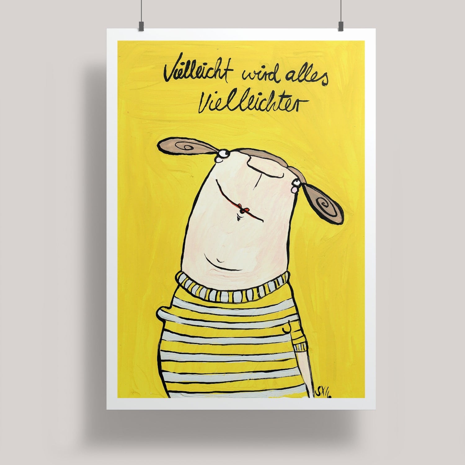 Artprint A3 - kittiekatstudio - vielleicht