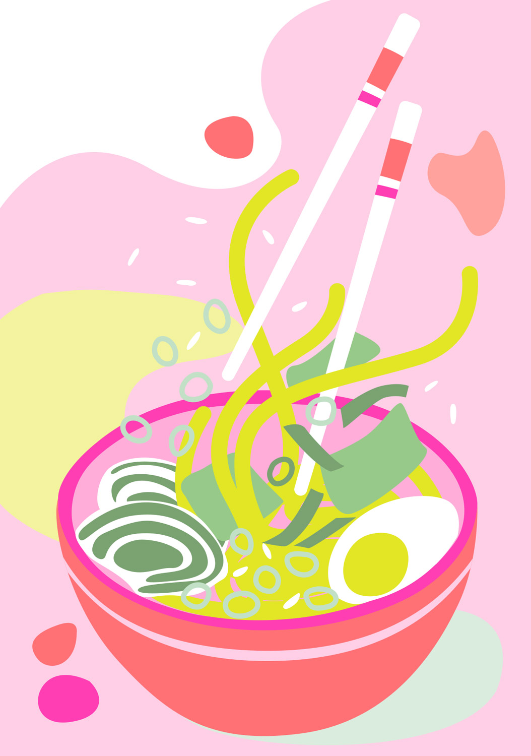 Postkarte - Limoncella - Poké Bowl Postkarte - Limoncella - Poké Bowl