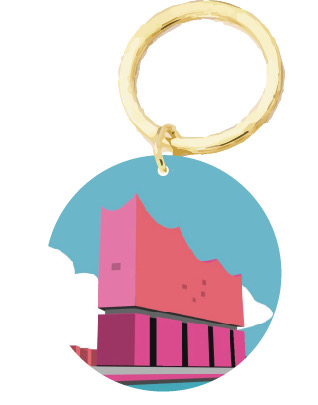 Happy Plexis 5 cm - elbphilharmonie Happy Plexis 5 cm - elbphilharmonie