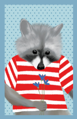 Minicard - Toni Starck - Rudi Racoon