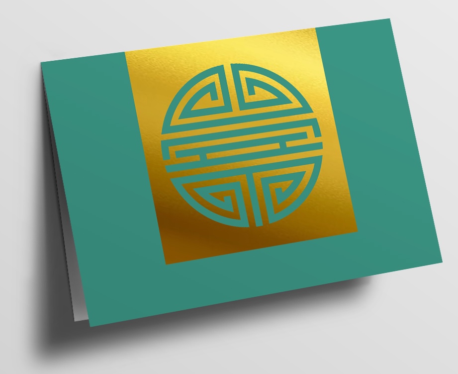 Klappkarte C6 - pure - Shou - langes Leben