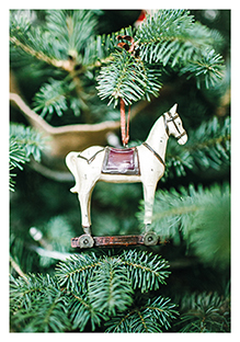 Postkarte - La Card - Horse pendant Postkarte - La Card - Horse pendant