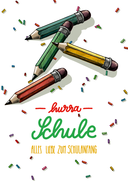 Postkarte - illi - PAARALAN Hurra Schule Postkarte - illi - PAARALAN Hurra Schule