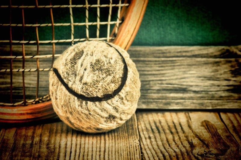 Postkarte - brocante - Tennis