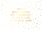 Postkarte - La Card - Weihnachtswünsche