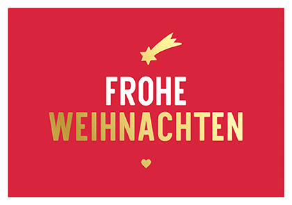 Postkarte - La Card - Sternschnuppe Postkarte - La Card - Sternschnuppe