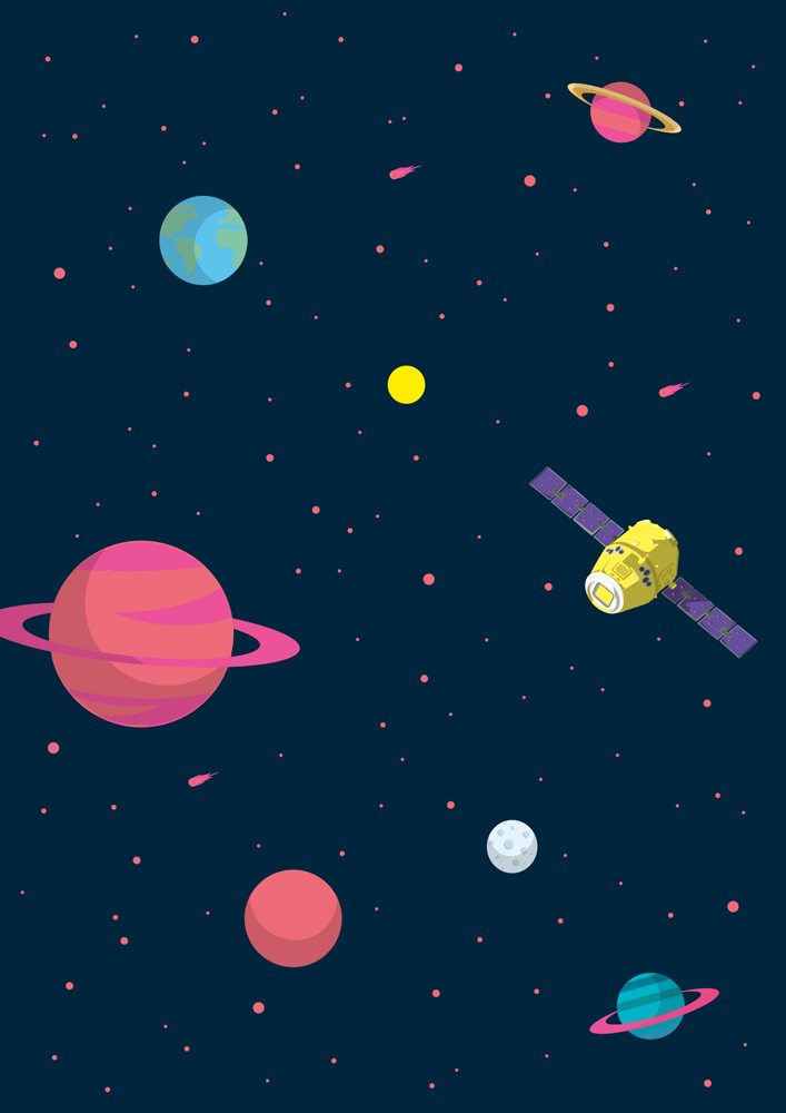 ArtPrint A4 - Modern Art - Cosmos ArtPrint A4 - Modern Art - Cosmos