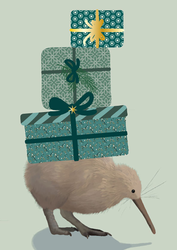 Postkarte - Toni Starck - kiwi Postkarte - Toni Starck - kiwi