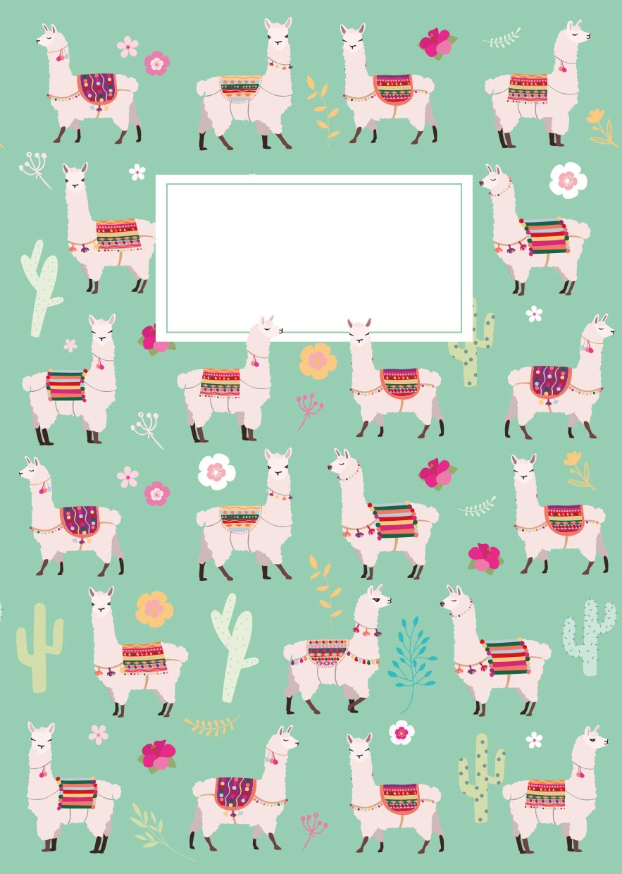 Heft A5 - crissXcross - Lamas