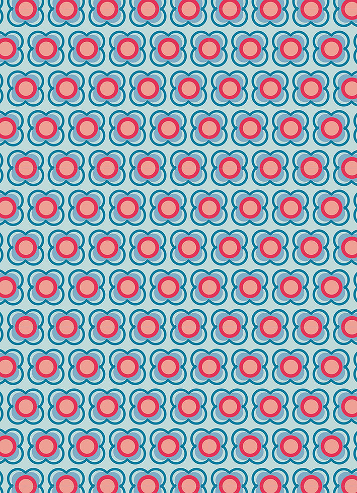 Geschenkpapier - toni starck pattern - Azur Coral Geschenkpapier - toni starck pattern - Azur Coral