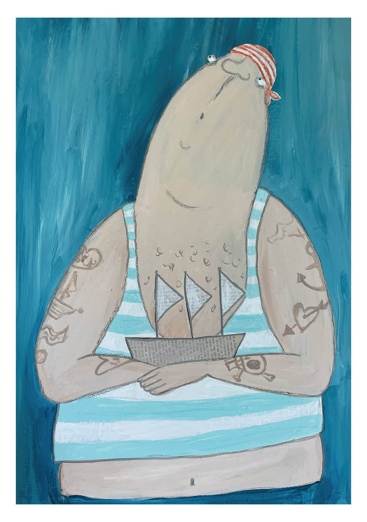 Postkarte - kittiekatstudio - brama