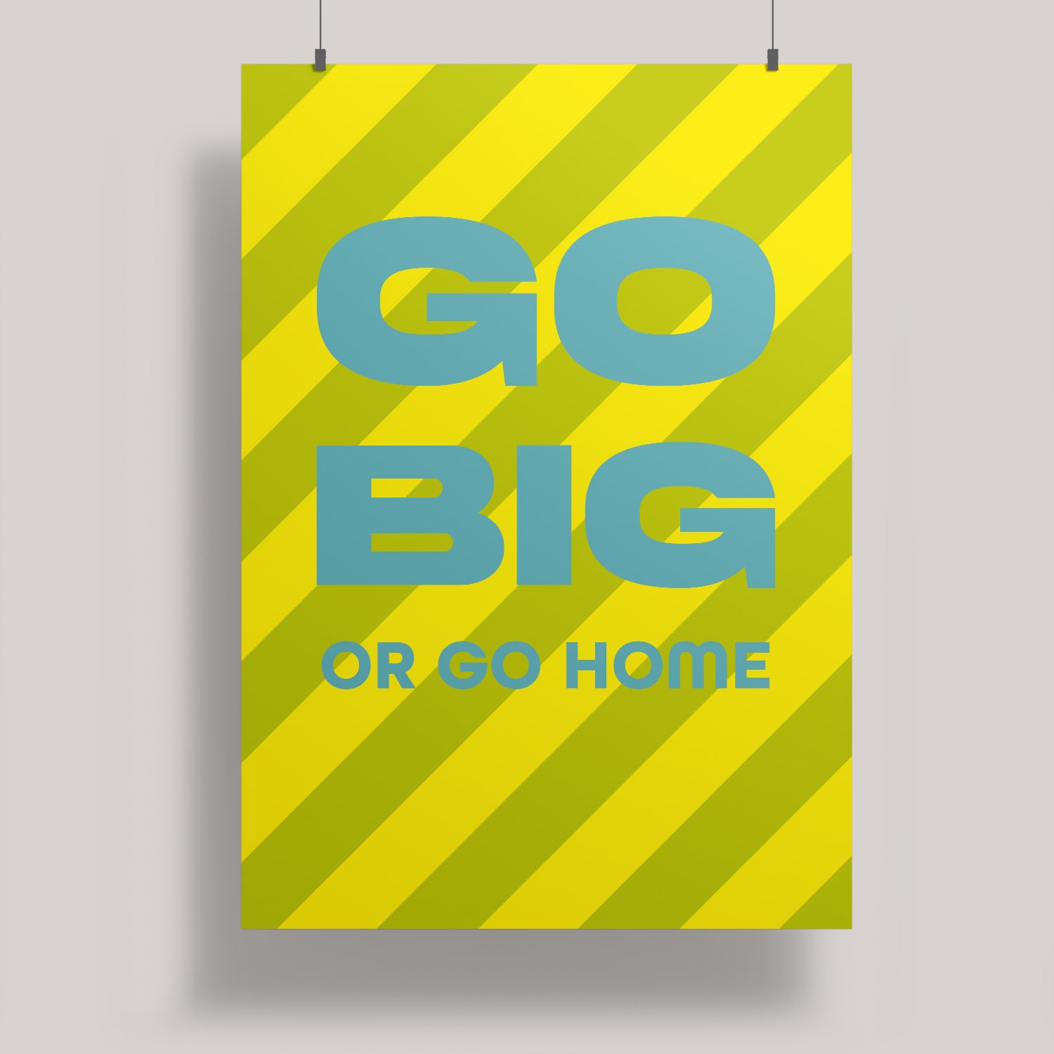 ArtPrint A4 - Modern Art - go big