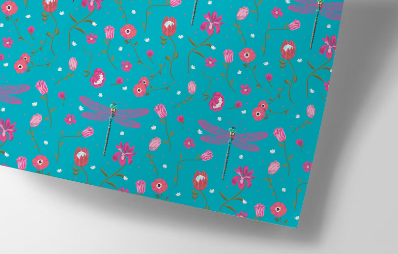 Geschenkpapier - Happiness- Dragonfly Geschenkpapier - Happiness- Dragonfly