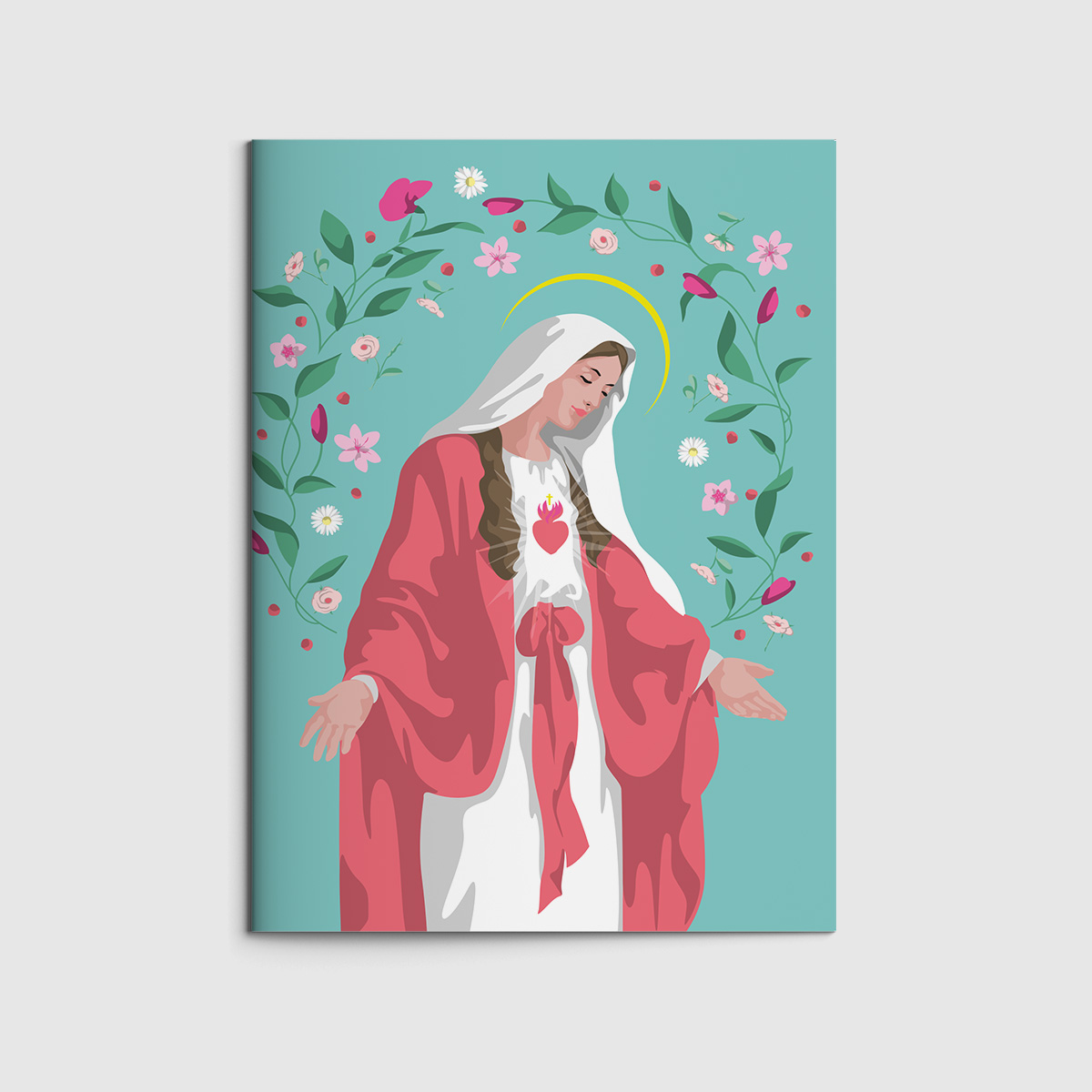 Notizheft A6 - Happiness - Madonna Notizheft A6 - Happiness - Madonna