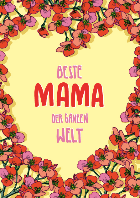 Postkarte - illi - MAMA