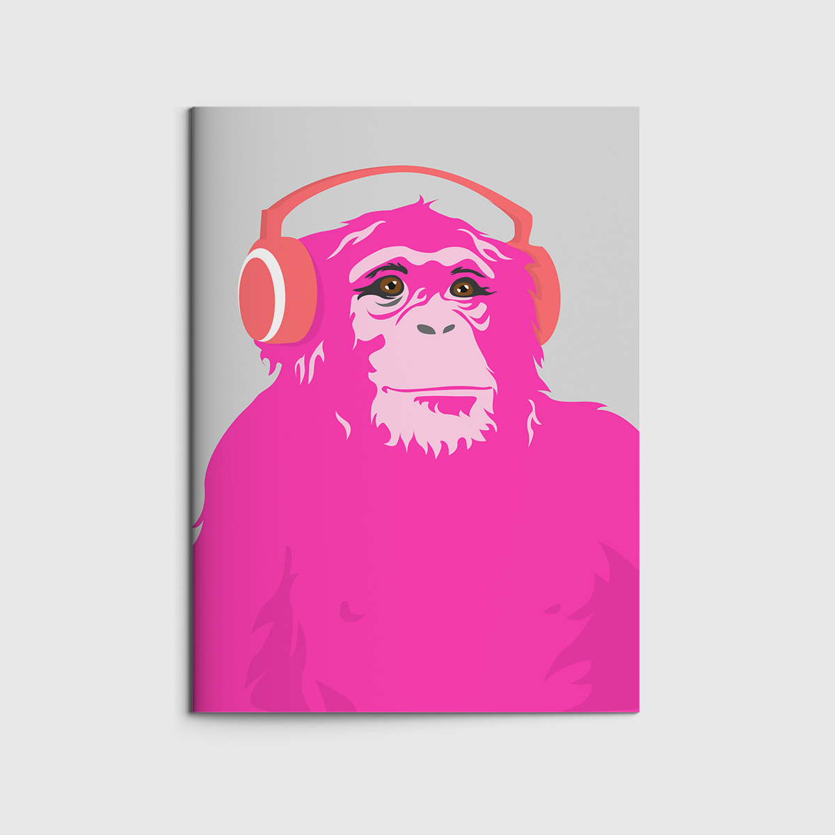 Notizheft A6 - Happiness - Monkey Notizheft A6 - Happiness - Monkey