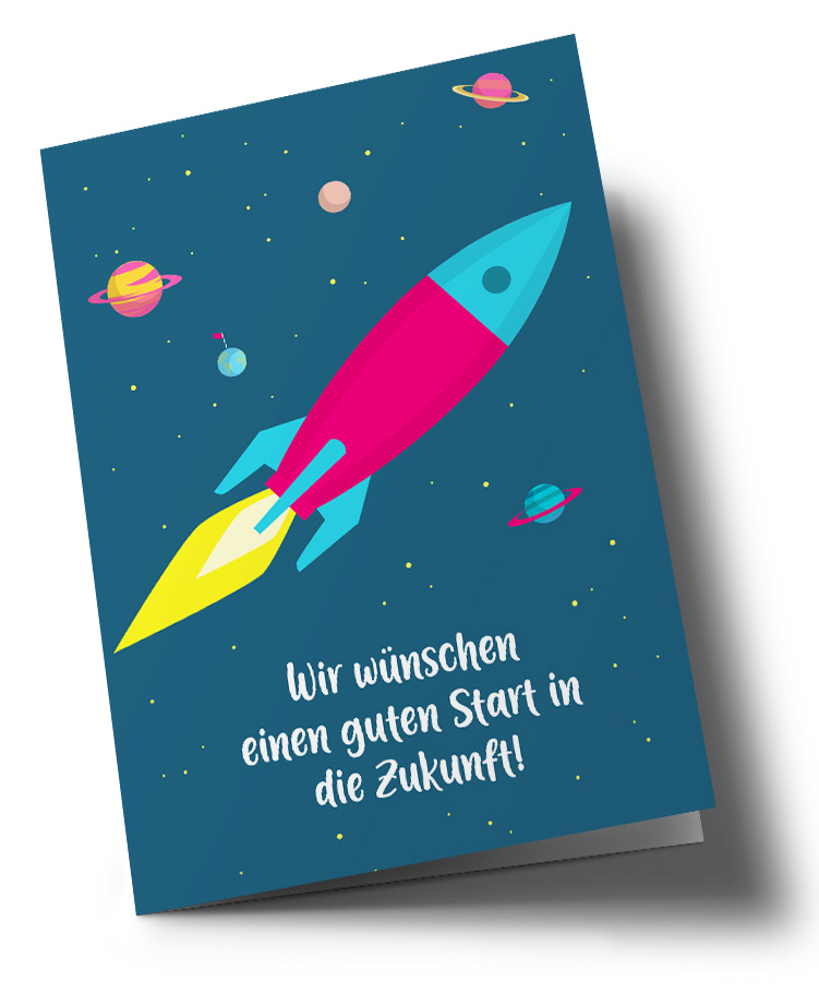 *DK A5 - Lucky Cards - Einen guten Start in die Zukunft
